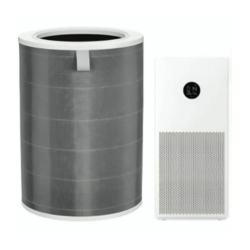 H14® Replacement Air filter Compatible with Xiaomi MI 4 Lite Air Purifier | RFID Tagging | Replacement HEPA & Active Carbon Air Filter (Only Suitable Mi 4 Lite Air Purifier)