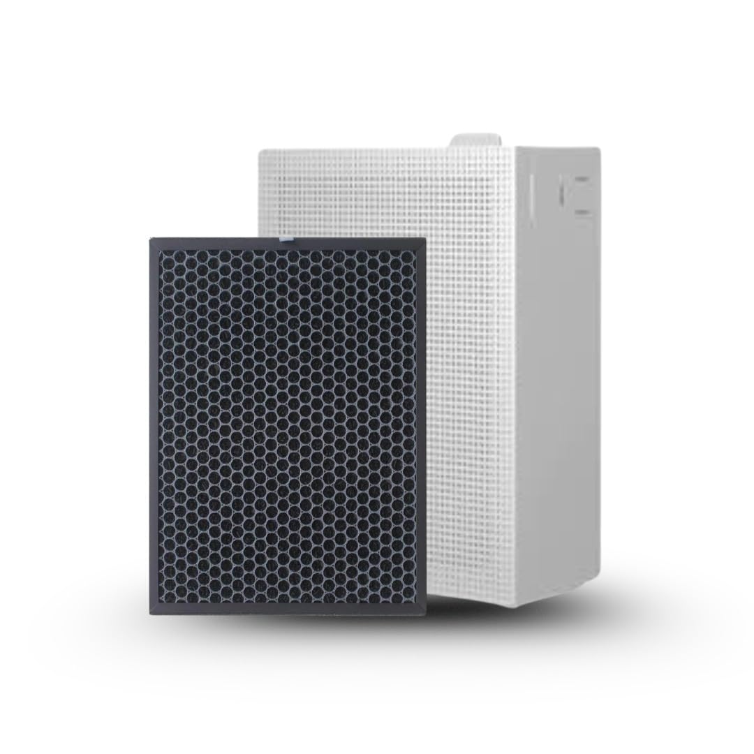H14® Activated Carbon Filter (Black) – Compatible with Coway 150 Air Purifier – Dual-Stage Filtration for PM2.5, Allergens & Odors